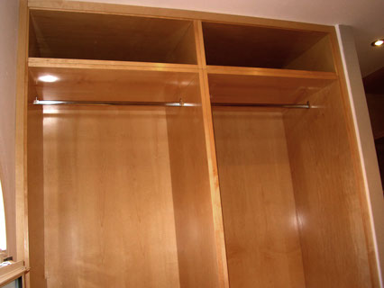 Construcción de vestidor